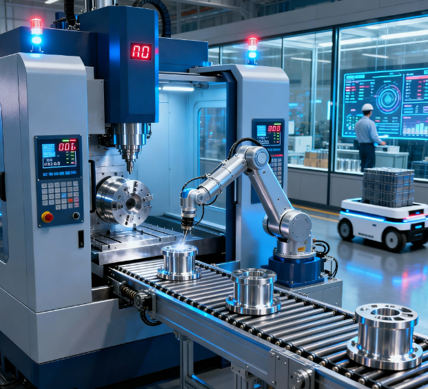Hoe kunt u de automatisering van de productielijn verbeteren met horizontale bewerkingscentra?